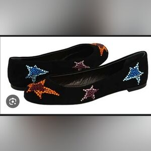 Giuseppe Zanotti Star Spangled Flats Size 8/ 39